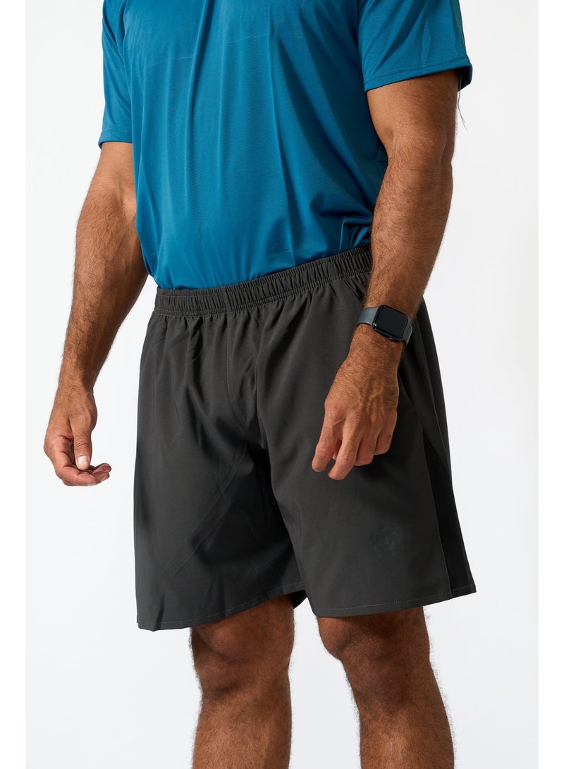 Beyond Men's Charcoal Grey Training shorts - Image 3
